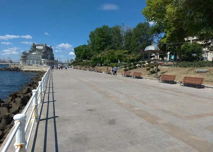 アパート Promenada, 3 Camere, Langa Cazino, Faleza, Acvariu, Port Tomis, Plaja, Piata Ovidiu コンスタンツァ