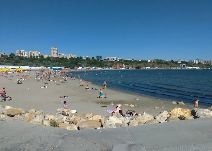 アパート Promenada, 3 Camere, Langa Cazino, Faleza, Acvariu, Port Tomis, Plaja, Piata Ovidiu コンスタンツァ